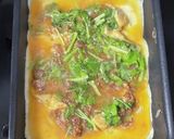 タイ風！鶏そぼろとパクチーの玉子焼き♫作り方6写真