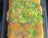 タイ風！鶏そぼろとパクチーの玉子焼き♫作り方5写真