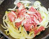 我が家の丼　豚肉の生姜炒め丼作り方3写真