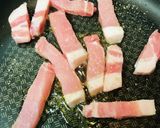 豚ロース・ステーキ肉の厚切りやきそば作り方1写真