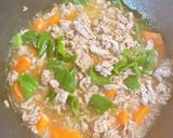 ガッツリ肉料理！揚げナスと豚肉の彩り丼作り方4写真