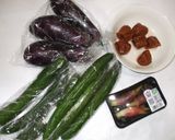 きゅうりナス梅肉あえ♪あるもので簡単薬膳作り方1写真