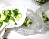 きゅうりナス梅肉あえ♪あるもので簡単薬膳作り方7写真
