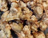 子ども喜ぶ我が家の丼♪唐揚げ&玉子焼き丼作り方1写真