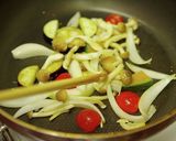 ベジ♪秋野菜のアヒージョ風作り方5写真