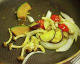 ベジ♪秋野菜のアヒージョ風作り方6写真