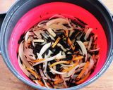 レンジでおかず☆ひじきとベーコンの煮物作り方3写真