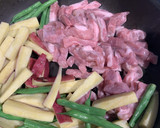豚肉とさつまいも、塩バター炒め作り方6写真