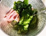 ハムときゅうりのサラダ作り方7写真