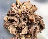 圧力鍋で簡単牛すじ味噌煮込み作り方3写真