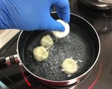 【もうすぐお月見】モチモチ豆腐白玉団子作り方4写真