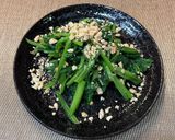 クミンとナッツのほうれん草バターソテー作り方8写真