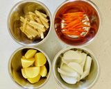料理酒入りの簡単♡じゃがいものお味噌汁♡作り方1写真