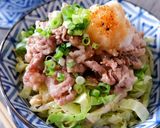 ダイエット中にも\野菜多め塩炒め牛肉丼/作り方4写真