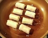 簡単余った餃子の皮で♪ちくわチーズ磯辺作り方4写真