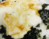 ダイレクト丼●やまかけ海苔たまご丼作り方2写真