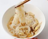 本格！きのこの酸辣湯ビーフン作り方9写真