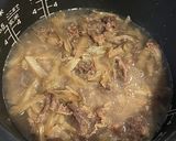 牛肉ごぼうごはん作り方2写真