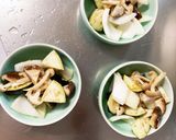 根菜茄子簡単ほんのりエビチリ温野菜サラダ作り方12写真