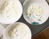 レンジ肉無豆腐きな粉オニオン味野菜炒め作り方4写真