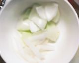レンジ肉無豆腐きな粉オニオン味野菜炒め作り方6写真