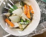 レンジ肉無豆腐きな粉オニオン味野菜炒め作り方13写真