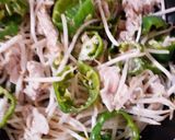 夏に！ピーマンともやしの肉炒め作り方5写真