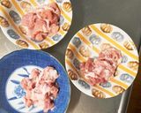 全てレンジもやし入タコライス味甘酢酢豚作り方3写真
