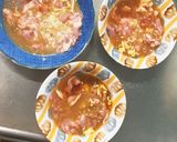 全てレンジもやし入タコライス味甘酢酢豚作り方4写真