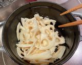 ストウブでれんこんの塩きんぴら作り方4写真