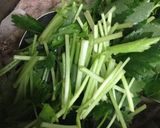 「出西しょうが」で、牛肉うどん作り方8写真