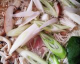 サムゲタン風◎腸活スープ♪一気に2品完成作り方4写真