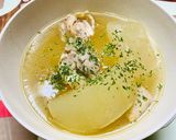 いっぱい食べてね。冬瓜の鶏モモスープ作り方5写真