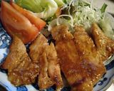 簡単柔らか豚テキ作り方3写真