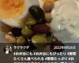 «“玉子&豆サラダ”»作り方3写真