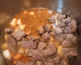 ブロック肉　圧力鍋で作る本格的カレー作り方2写真