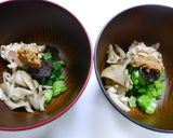 煮ない！健康お味噌汁　小松菜ツナ舞茸作り方4写真