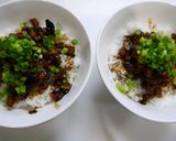 ピリ辛！うな丼　麻辣鰻丼作り方3写真