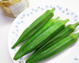 菊芋*とオクラの酢の物作り方2写真