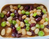 甘納豆のかんたん黒糖水無月作り方8写真