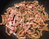 常備菜☆ゴーヤと油揚げの甘辛炒め作り方5写真