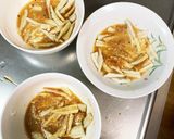 レンジ肉無チクワガーリック炒飯味野菜炒め作り方9写真