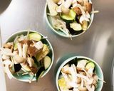 レンジ肉無チクワガーリック炒飯味野菜炒め作り方10写真