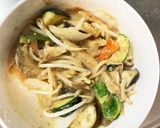 レンジ肉無チクワガーリック炒飯味野菜炒め作り方16写真