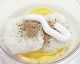 卵チャーハンならレンジで作れて油は1/2作り方4写真