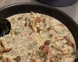 ベーコンとしめじの海苔クリームパスタ作り方2写真