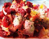 超簡単ビーツとお麩の卵とじチーズ入り作り方9写真