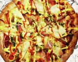 《市販のピザ→☆満腹 ピザにしましょ☆》作り方5写真