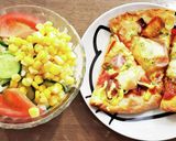 《市販のピザ→☆満腹 ピザにしましょ☆》作り方7写真