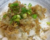 我が家の丼　しらす丼作り方5写真